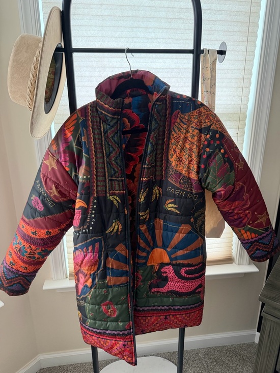 FARM Rio Jackets & Blazers - FARM Rio reversible puffer